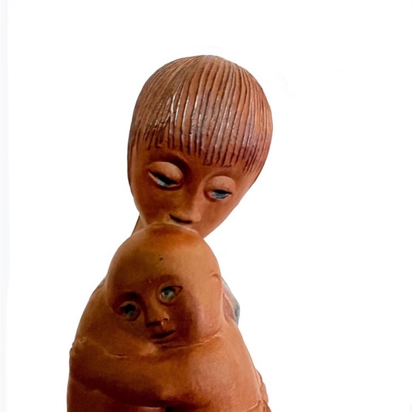 Noel Osteroff for Robert Maxwell Studio Mother and Child Statue - Picture 9 of 10